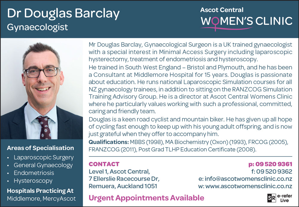 Dr Douglas Barclay