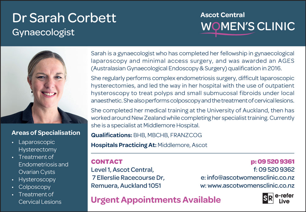 Dr Sarah Corbett